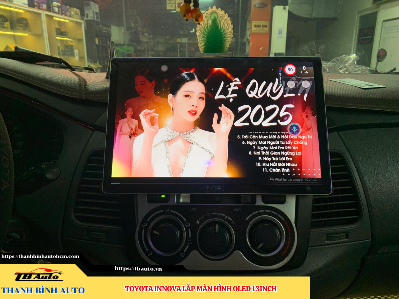Toyota Innova lắp màn hình Oled 13inch 9 Toyota Innova lắp màn hình Oled 13inch TB Auto