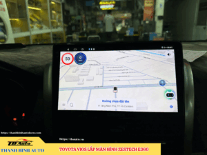 Toyota Vios lắp màn hình Zestech E360 4 Toyota Vios lắp màn hình Zestech E360 TB Auto