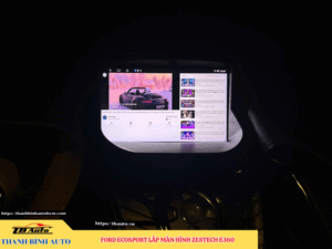 Ford EcoSport gắn màn hình Zestech E360 3 Ford EcoSport gắn màn hình Zestech E360 TB Auto