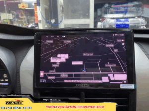 Toyota Vios gắn màn hình Zestech E360 TB Auto
