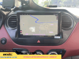Hyundai i10 2014 - 2019 gắn màn hình Zestech Z18 + Camera lùi TB Auto