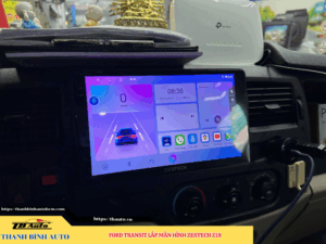 Ford Transit lắp màn hình Zestech Z18 TB Auto