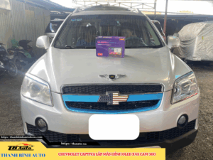 Chevrolet Captiva lắp màn hình Oled X4S Cam 360 TB Auto
