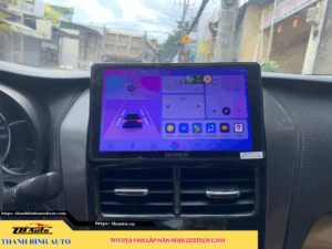 Toyota Vios lên màn hình Zestech E360 1 Toyota Vios lên màn hình Zestech E360 Thanh Bình Auto
