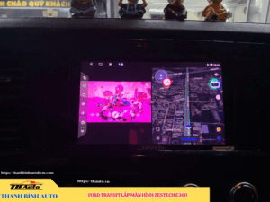 Ford Transit lắp màn hình Zestech E360 TB Auto