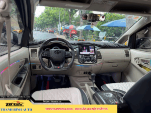 Toyota Innova 2014 – 2019 gắn Led nội thất V4 2 Toyota Innova 2014 – 2019 gắn Led nội thất V4 TB Auto