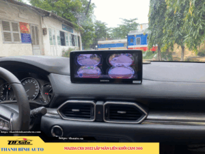 Mazda CX8 2022 gắn màn hình liền khối Zestech MLK Cam 360 5 Mazda CX8 2022 gắn màn hình liền khối Zestech MLK Cam 360 TB Auto