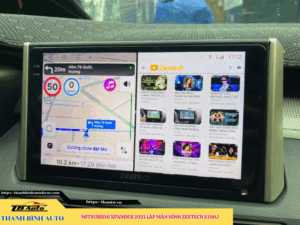 Mitsubishi Xpander 2021 gắn màn hình Zestech S100J 5 Mitsubishi Xpander 2021 gắn màn hình Zestech S100J TB Auto