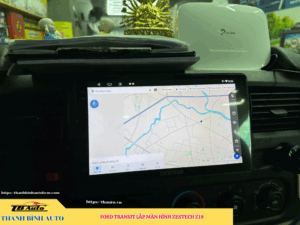 Ford Transit lắp màn hình Zestech Z18 TB Auto