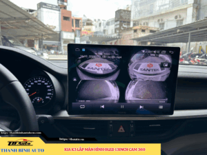 Kia K3 lắp màn hình Oled 13inch Cam 360 5 Kia K3 lắp màn hình Oled 13inch Cam360 TB Auto