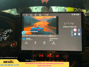 Mitsubishi Outlander gắn màn hình Zestech ZT13 ADAS 13in Cam 360 3 Mitsubishi Outlander gắn màn hình Zestech ZT13 ADAS 13in Cam 360 TB Auto