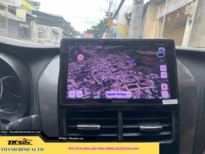 Toyota Vios lên màn hình Zestech E360 4 Toyota Vios lên màn hình Zestech E360 Thanh Bình Auto