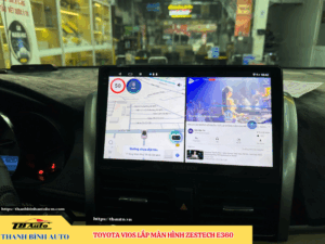 Toyota Vios lắp màn hình Zestech E360 5 Toyota Vios lắp màn hình Zestech E360 TB Auto