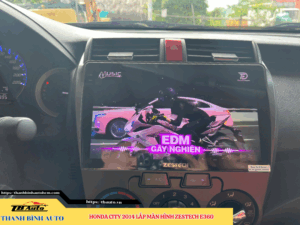 Honda City 2014 lắp màn hình Zestech E360 3 Honda City 2014 lắp màn hình Zestech E360 TB Auto