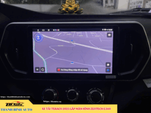Xe tải Teraco 2025 lên màn hình Zestech E360 4 Xe tải Teraco 2025 lên màn hình Zestech E360 TB Auto