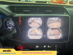 Honda City lắp màn hình Zestech Z18 360 TB Auto