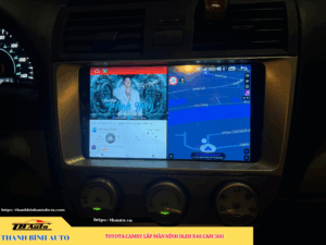 Toyota Camry lắp màn hình Oled X4S Cam 360 TB Auto