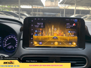 Kia Sedona lắp màn hình Zestech E360 1 Kia Sedona lắp màn hình Zestech E360 TB Auto