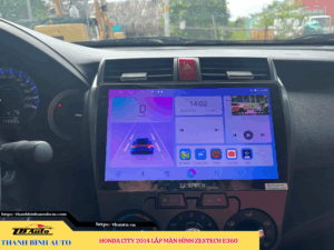 Honda City 2014 lắp màn hình Zestech E360 1 Honda City 2014 lắp màn hình Zestech E360 TB Auto