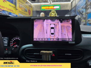 Hyundai i10 lắp màn hình Zestech E360 8 Hyundai i10 lắp màn hình Zestech E360 TB Auto