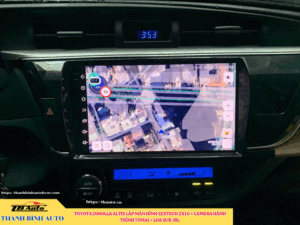 Toyota Corolla Altis gắn màn hình Zestech ZX10 + Camera hành trình 70mai + Loa sub JBL