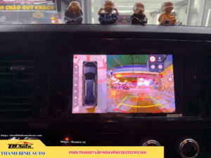 Ford Transit lắp màn hình Zestech E360 TB Auto
