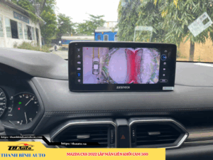 Mazda CX8 2022 gắn màn hình liền khối Zestech MLK Cam 360 8 Mazda CX8 2022 lắp màn hình liền khối Zestech MLK Cam 360 Thanh Bình Auto