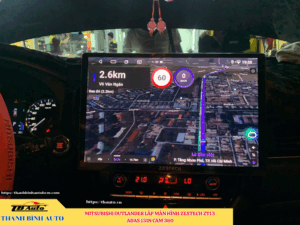 Mitsubishi Outlander gắn màn hình Zestech ZT13 ADAS 13in Cam 360 4 Mitsubishi Outlander gắn màn hình Zestech ZT13 ADAS 13in Cam 360 TB Auto