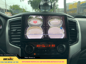 Mitsubishi Triton 2021 gắn màn hình Zestech ZT 2K 360 TB Auto