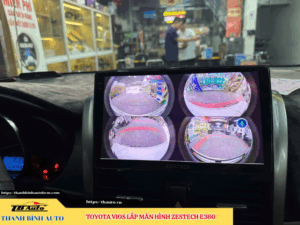 Toyota Vios lắp màn hình Zestech E360 9 Toyota Vios lắp màn hình Zestech E360 TB Auto