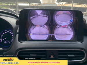 Kia Sedona lắp màn hình Zestech E360 5 Kia Sedona lắp màn hình Zestech E360 TB Auto