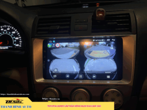 Toyota Camry lắp màn hình Oled X4S Cam 360 TB Auto
