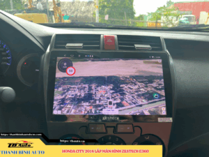 Honda City 2014 lắp màn hình Zestech E360 4 Honda City 2014 lắp màn hình Zestech E360 TB Auto