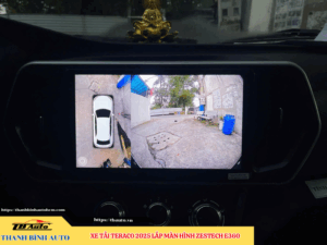 Xe tải Teraco 2025 lên màn hình Zestech E360 5 Xe tải Teraco 2025 lên màn hình Zestech E360 TB Auto