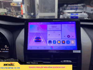 Toyota Vios gắn màn hình Zestech E360 TB Auto