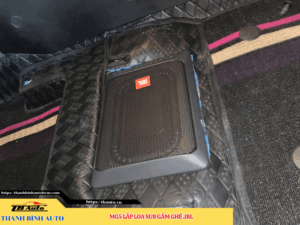 MG5 gắn loa sub gầm ghế JBL 4 MG5 gắn loa sub gầm ghế JBL TB Auto