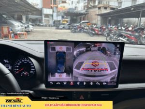 Kia K3 lắp màn hình Oled 13inch Cam 360 6 Kia K3 lắp màn hình Oled 13inch Cam360 TB Auto