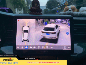 Suzuki XL7 lên màn hình Zestech E360 TB Auto