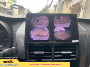 Toyota Vios lên màn hình Zestech E360 5 Toyota Vios lên màn hình Zestech E360 Thanh Bình Auto