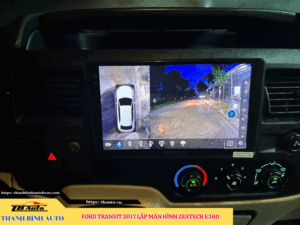 Ford Transit 2017 gắn màn hình Zestech E360 8 Ford Transit 2017 gắn màn hình Zestech E360 TB Auto