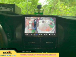 Toyota Vios 2024 lắp màn hình Zestech ZT 2K 360 6 Toyota Vios 2024 lắp màn hình Zestech ZT 2K 360 TB Auto