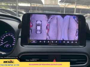 Kia Sedona lắp màn hình Zestech E360 6 Kia Sedona lắp màn hình Zestech E360 TB Auto