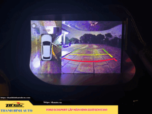 Ford EcoSport gắn màn hình Zestech E360 7 Ford EcoSport gắn màn hình Zestech E360 TB Auto