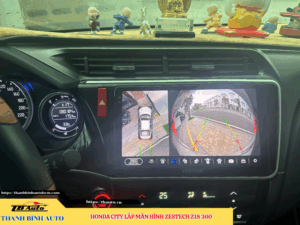 Honda City lắp màn hình Zestech Z18 360 TB Auto
