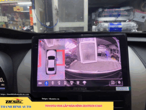 Toyota Vios gắn màn hình Zestech E360 TB Auto