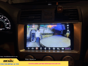 Toyota Camry lắp màn hình Oled X4S Cam 360 TB Auto