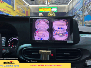Hyundai i10 lắp màn hình Zestech E360 6 Hyundai i10 lắp màn hình Zestech E360 TB Auto