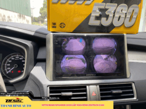 Mitsubishi Xpander 2020 gắn màn hình Zestech E360 TB Auto