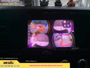 Ford Transit lắp màn hình Zestech E360 TB Auto