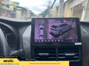 Toyota Vios lên màn hình Zestech E360 6 Toyota Vios lên màn hình Zestech E360 Thanh Bình Auto
